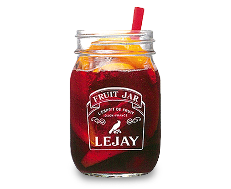 Lejay Fruit Jar Codktail